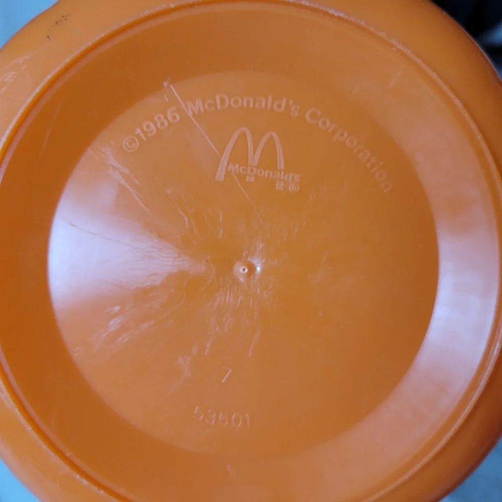 Vintage McDonald's Halloween Happy‎ Meal Boo Buckets Set Of 4 *Read Description
